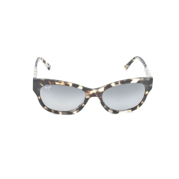 Maui Jim MONSTERA LEAF Mj 747-05T White Tokyo with 24K White Gold / Neut…